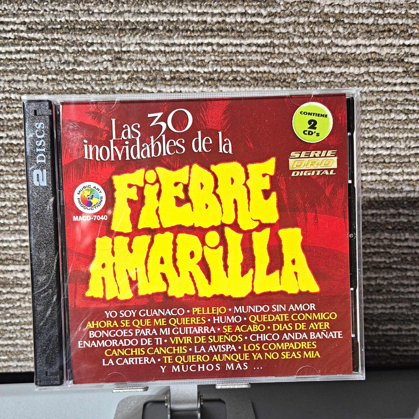 Fiebre Amarilla Las 30 Inolvidables 2CD Latin Album 2007 MACD-7040