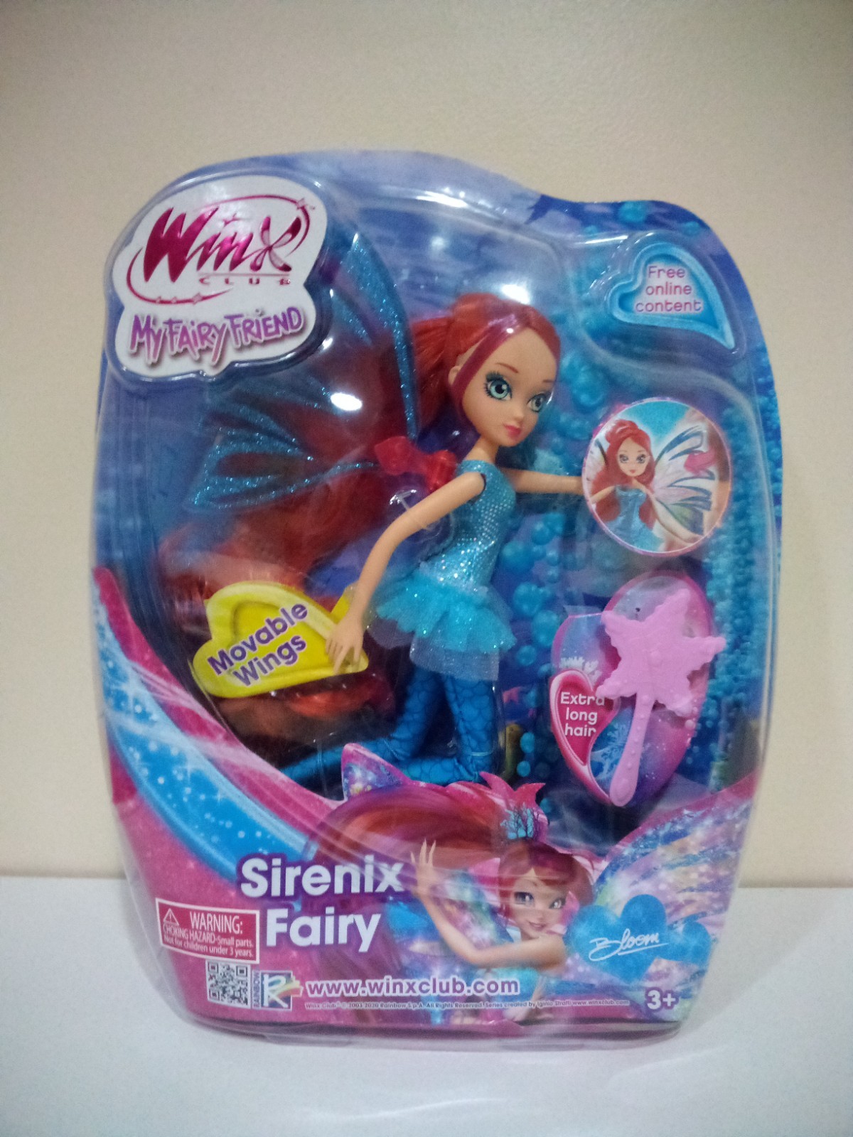 Winx Club My Fairy Friend Bloom Sirenix Doll Rainbow NIB Winx Club My Fairy Friend Bloom Sirenix Doll Rainbow NIB
