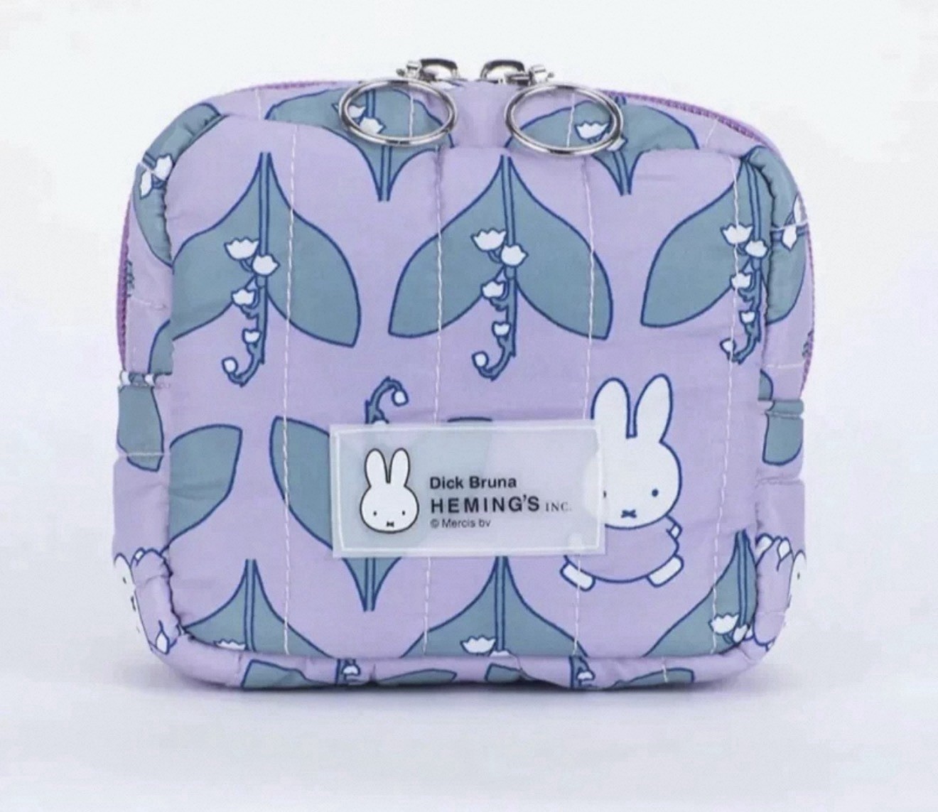 Miffy Dick Bruna Pouch Bell Blossoms Design NEW. Combine & Save Shipping $$ Miffy Dick Bruna Pouch Bell Blossoms Design NEW. Combine & Save Shipping $$