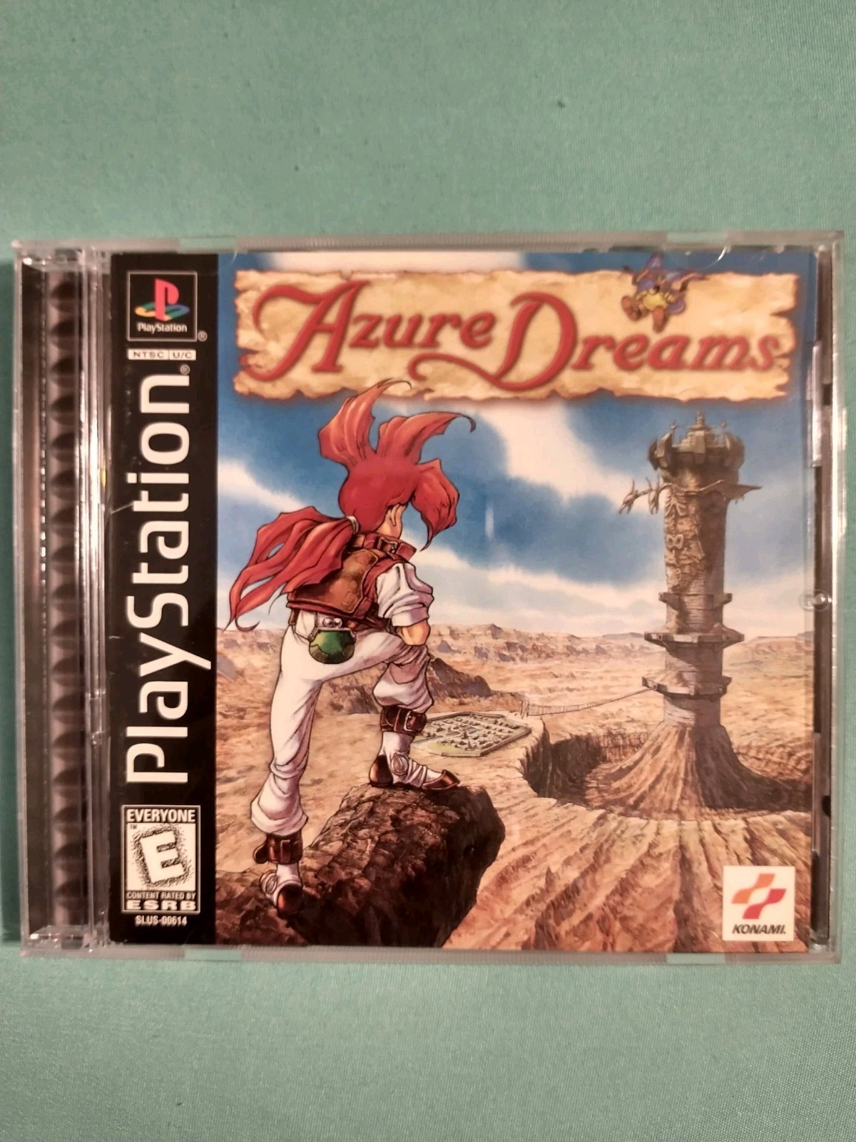 Azure Dreams (Sony PlayStation 1) PS1 jRPG, Complete CIB Nice Condition Through-