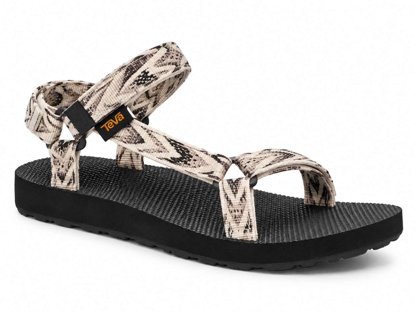Women\'s Teva Original Universal Slim Water Sandals 10 Archive Wings White/ Black