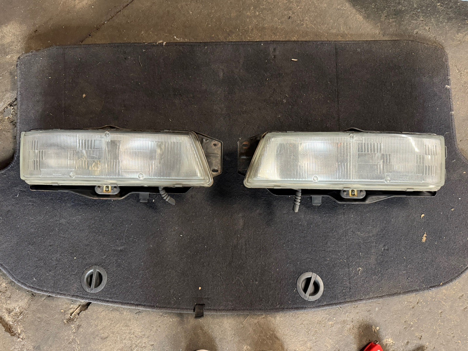 JDM GLASS 1991 Mitsubishi Galant Vr4 Right And Left Headlights RARE