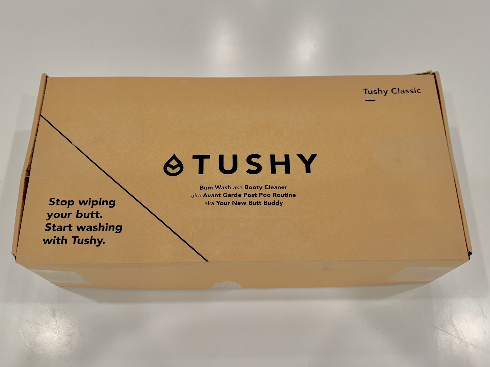 Tushy Classic Silver Bidet Toilet-mounted Water Sprayer (Not Handheld) Unused Tushy Classic Silver Bidet Toilet-mounted Water Sprayer (Not Handheld) Unused