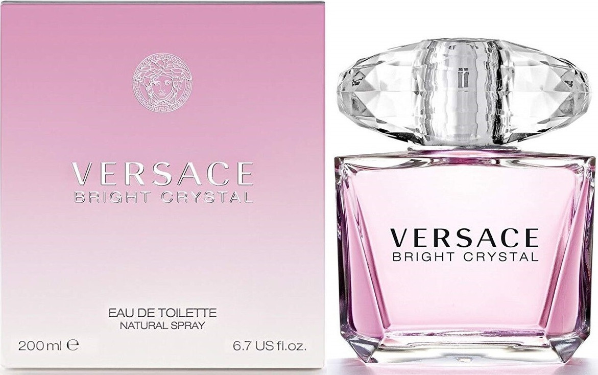 BRIGHT CRYSTAL BY VERSACE 6.7 OZ 200 ML EDT BRAND NEW SEALED BOX 