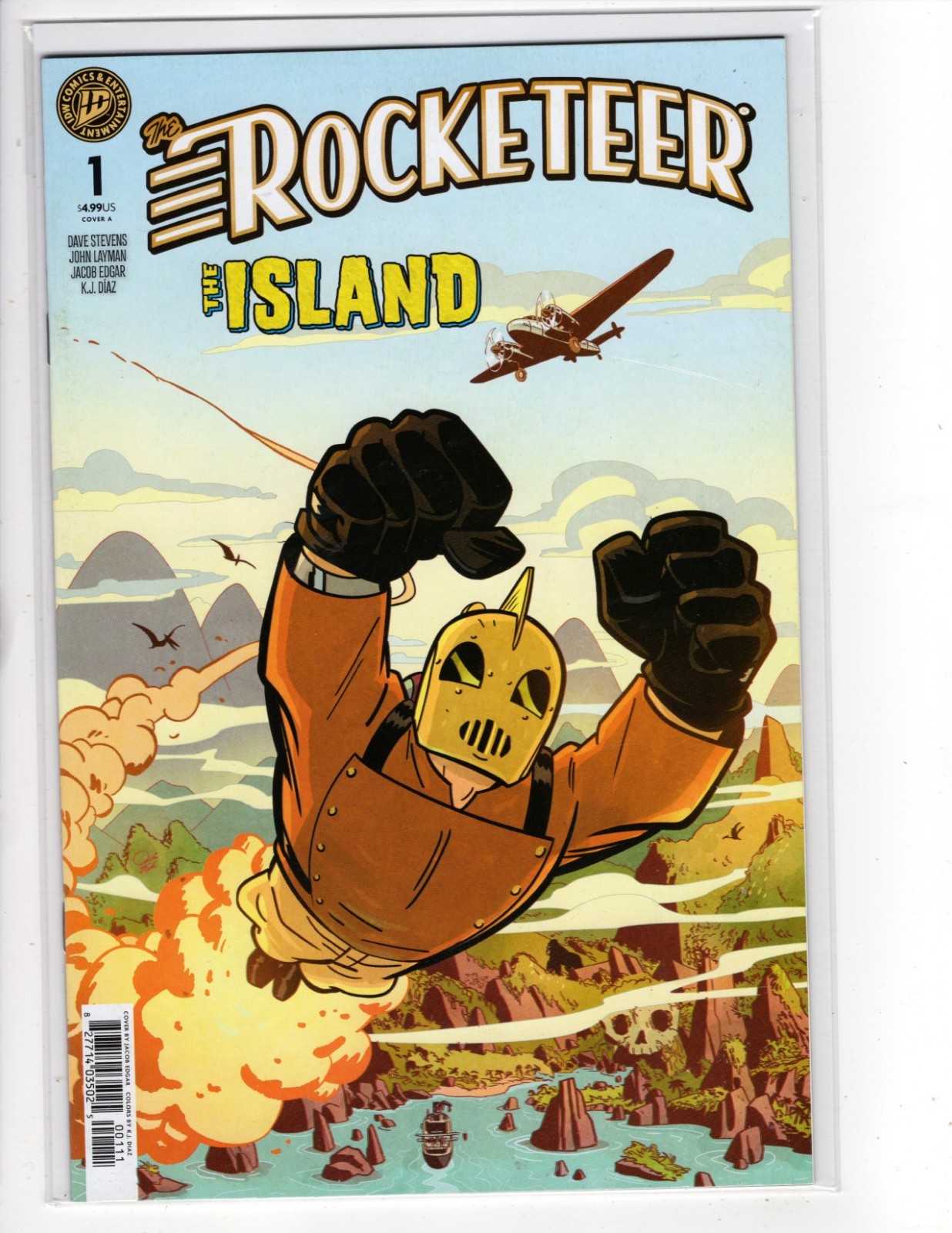 THE ROCKETEER THE ISLAND #1-4 SET IDW COMICS 2026