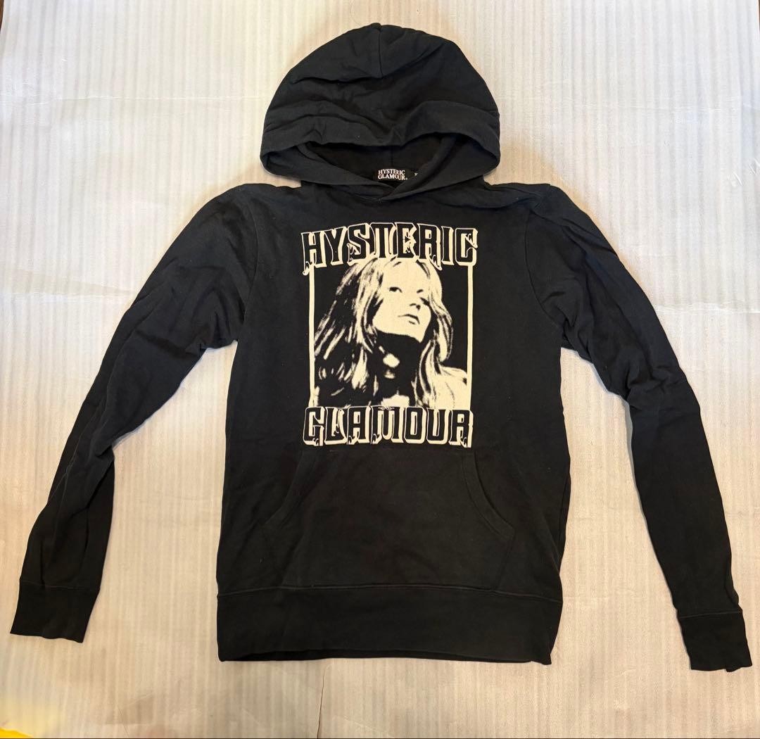 Hysteric Glamour Hoodie M Girl Print Used B-C Condition