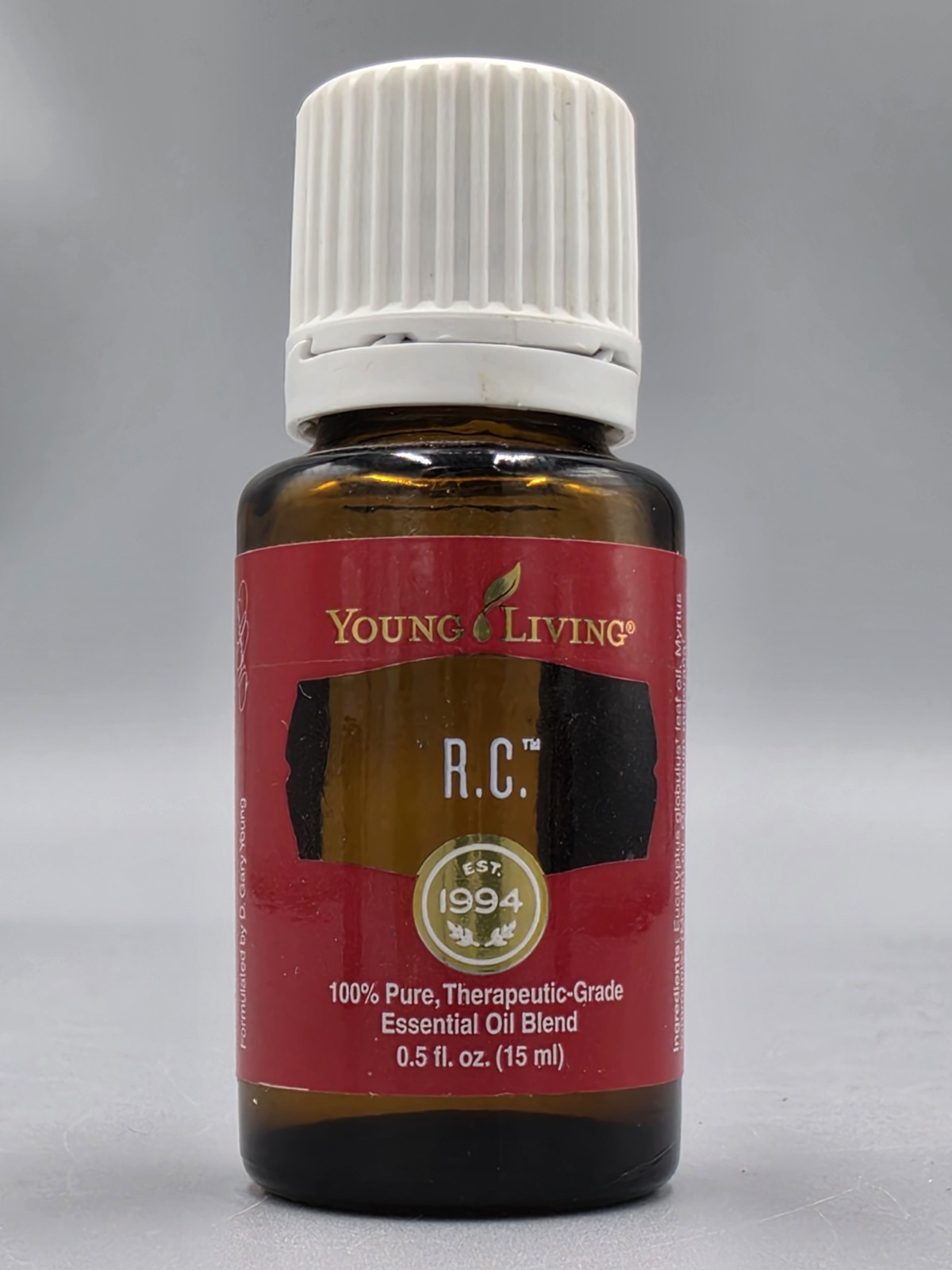 Young Living R.C. Respiratory Care Essential Oil Aromatic Blend 15ml Bottle NEW Young Living R.C. Respiratory Care Essential Oil Aromatic Blend 15ml Bottle NEW