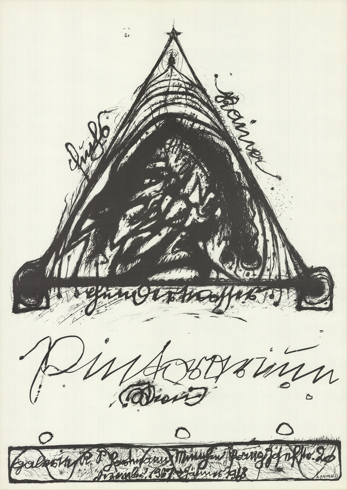 ARNULF RAINER Pintorarium 34.25