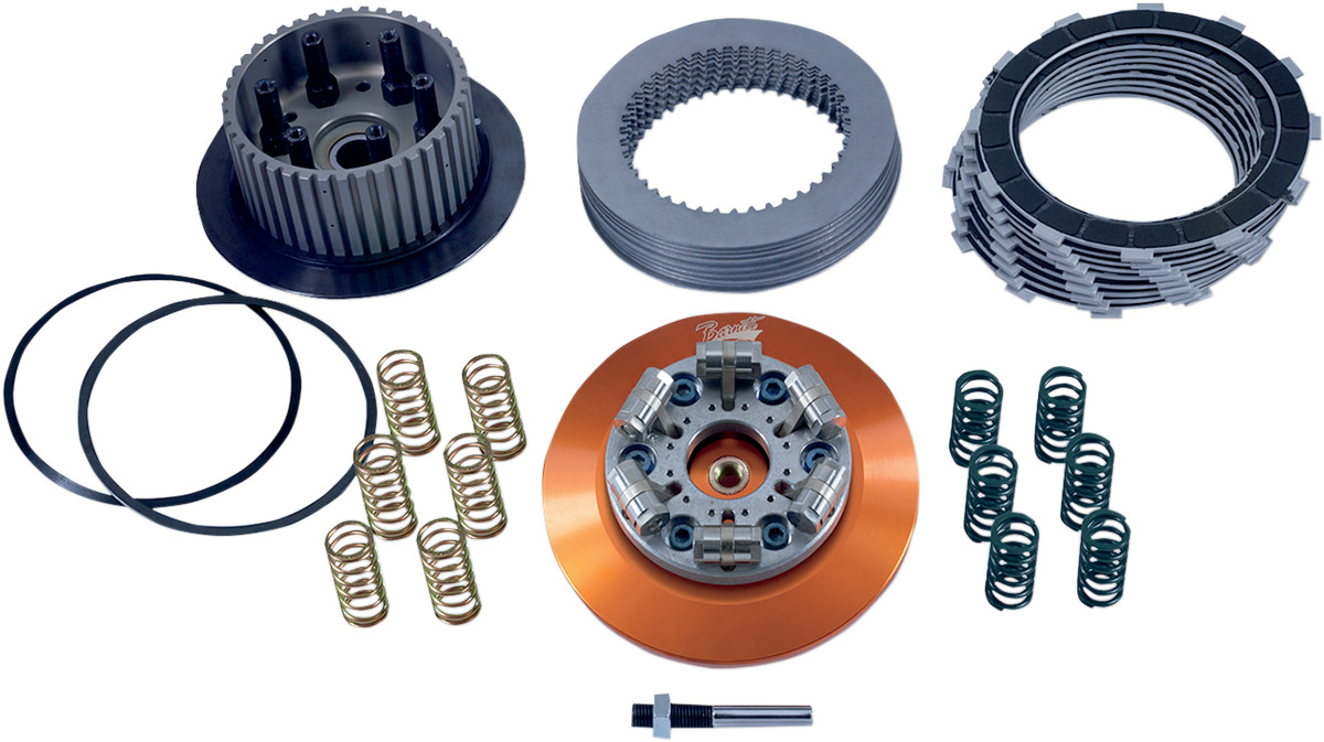 Barnett Scorpion Low-Profile Lock-Up Clutch 608-30-23710 for 07-10 Twin Cam