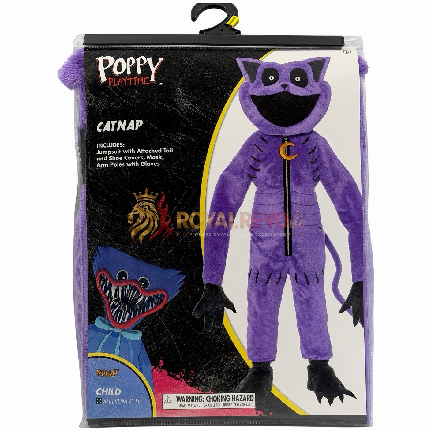 01872472 Spirit Halloween Kids CatNap Costume - Poppy Playtime Size Varies