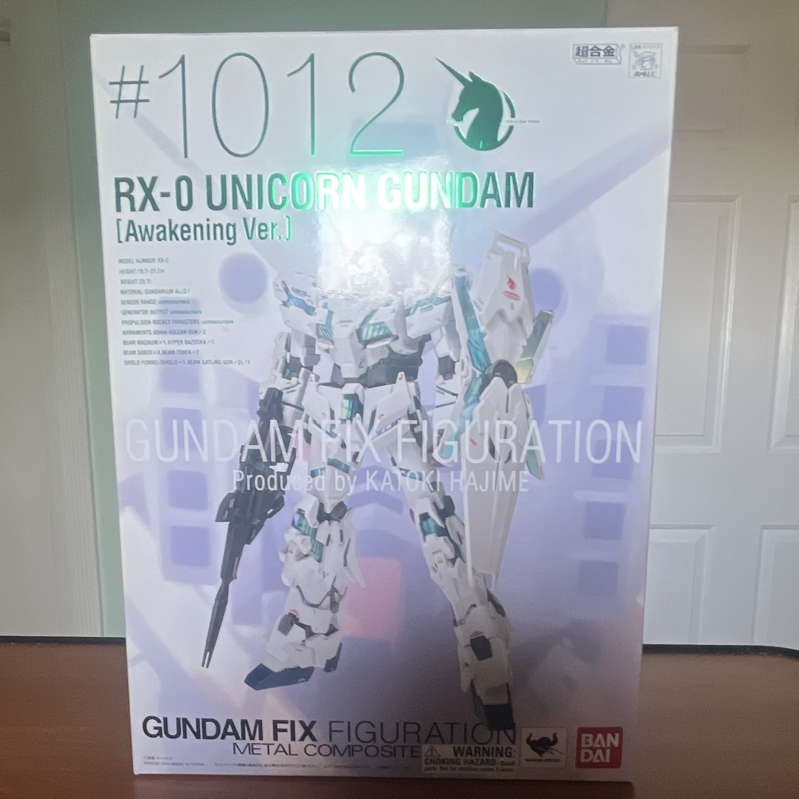 #1012 RX-0 Unicorn Gundam Awakening Ver Metal Composite #1012 RX-0 Unicorn Gundam Awakening Ver Metal Composite