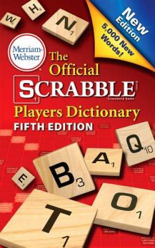 The Official Scrabble Players Dictionary, New 5th Edition (mass market, p - GOOD The Official Scrabble Players Dictionary, New 5th Edition (mass market, p - GOOD