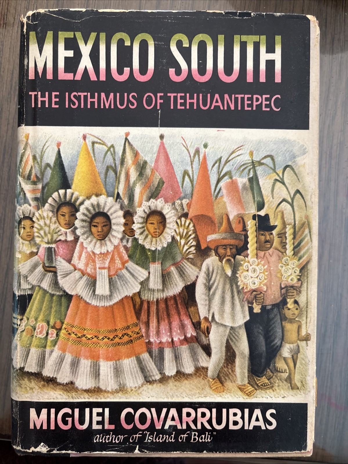 Mexico South The Isthmus Of Tehtuantepec by Miguel Covarrubias 1946 HC DJ 1st Ed
