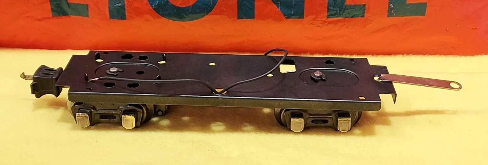 Lionel prewar Whistle Tender Base Frame, chassis +, fits 2224W, very clean