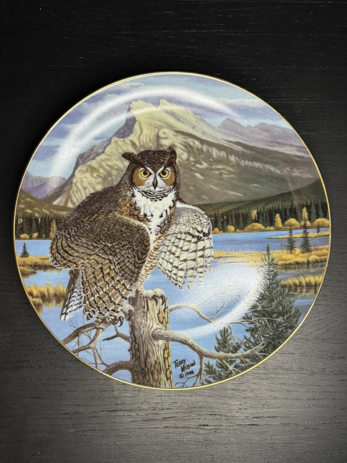 Vintage, 1988, Tiger of the Sky, Terry McLean, #1025, Alberta's Provincial Bird. Vintage, 1988, Tiger of the Sky, Terry McLean, #1025, Alberta's Provincial Bird.