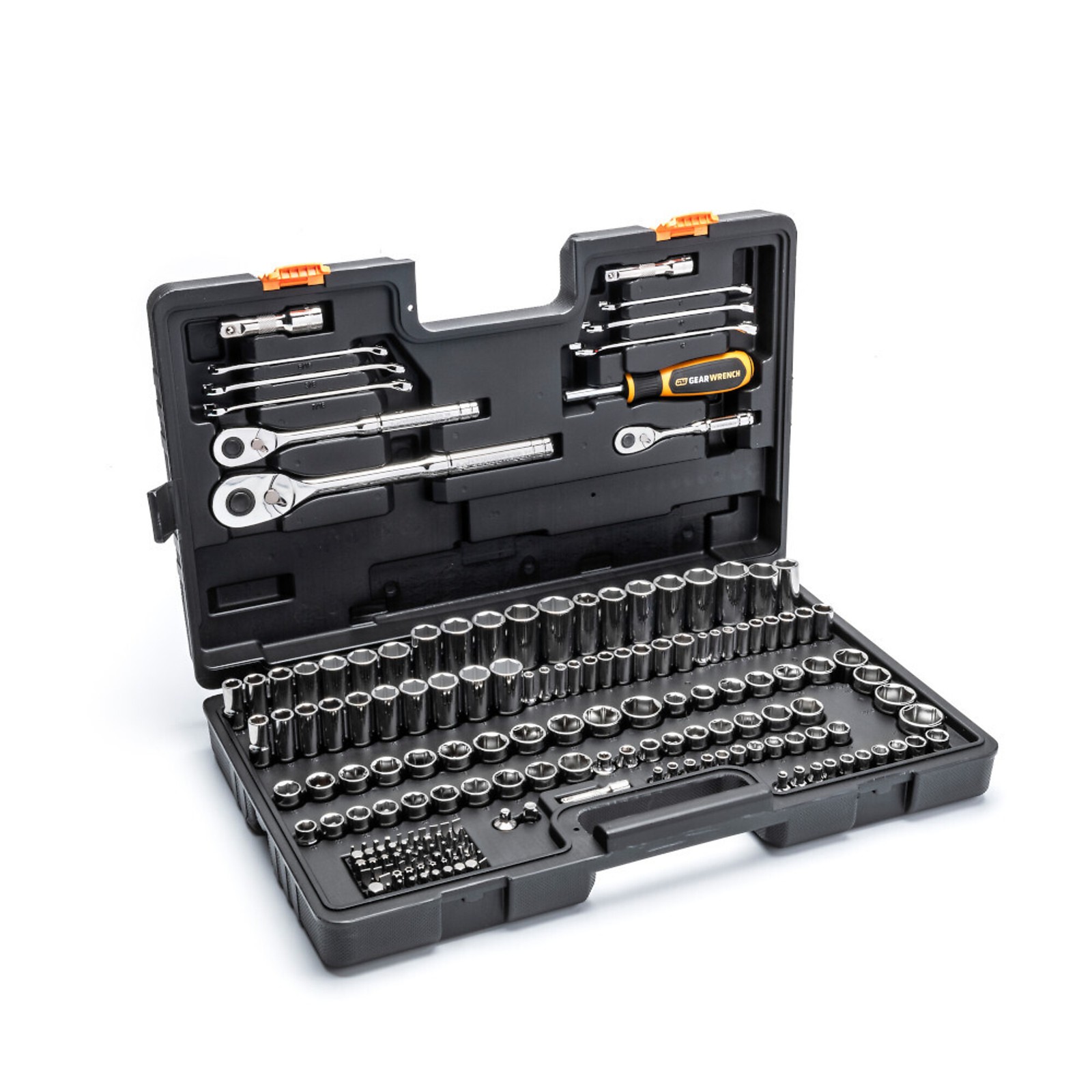 GEARWRENCH 185-Pc. Mechanics Tool Set, 1/4in., 3/8in. and 1/2in. Drive,
