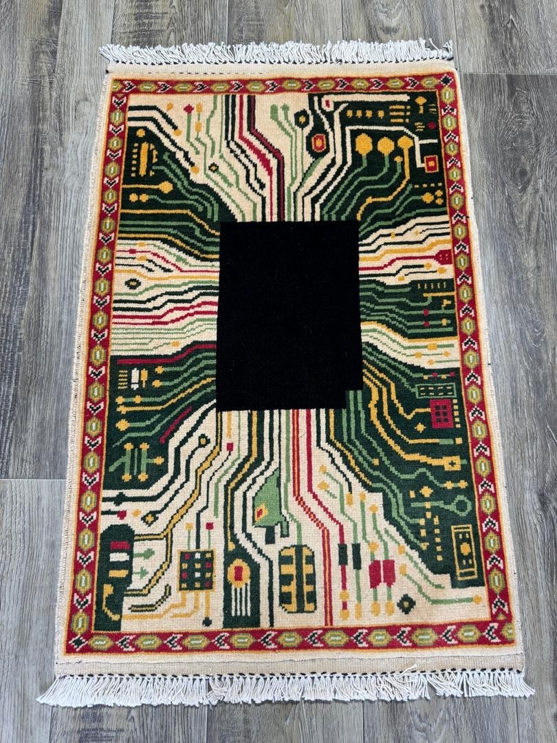 Afghan hand made war rugs, 9/11, opium, ak47, tank, making, size 80x60, usa, s28