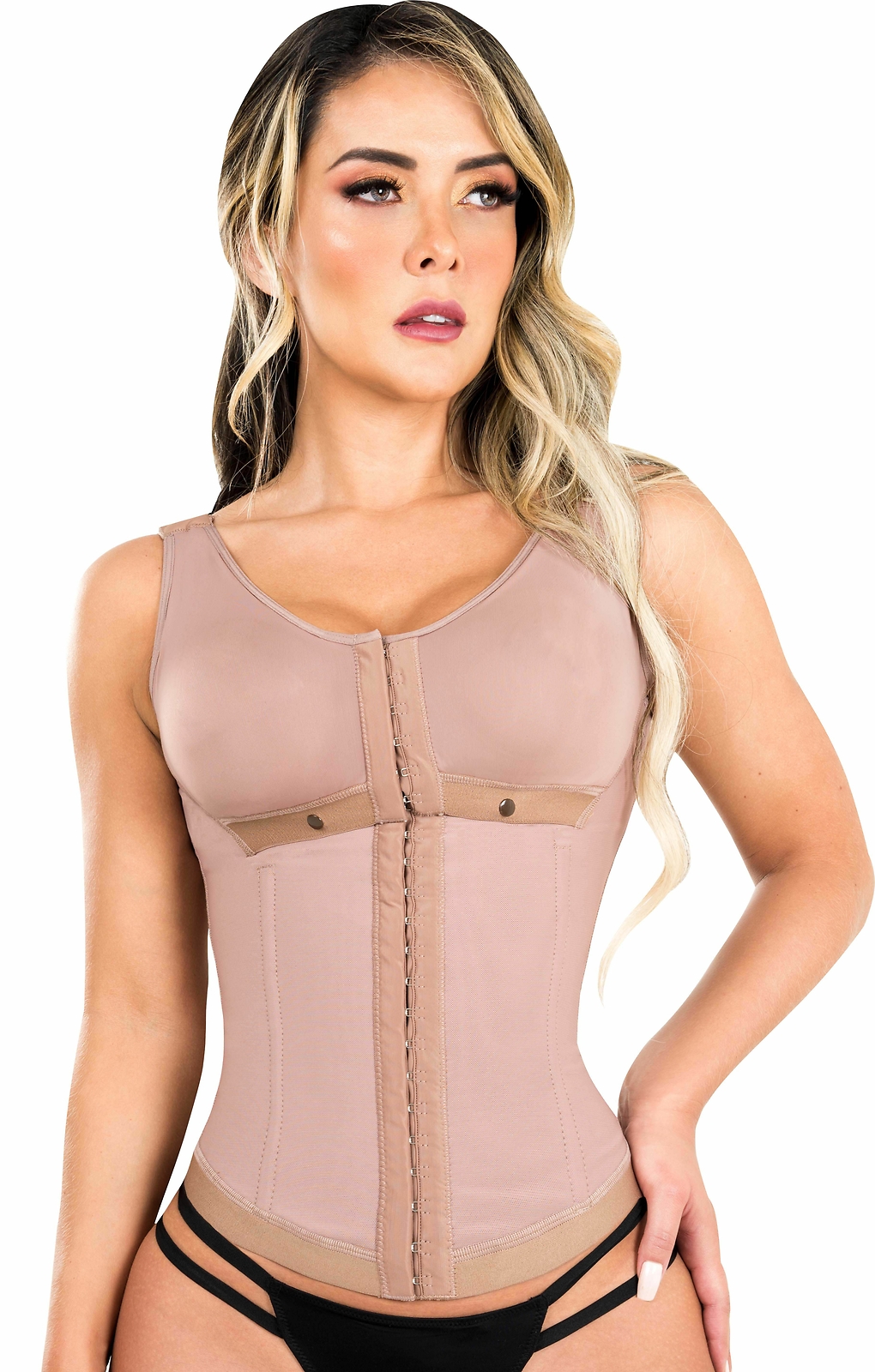 Post Surgery Partum Vest Bra Women Girdle Fajas Reductoras Colombianas 620C