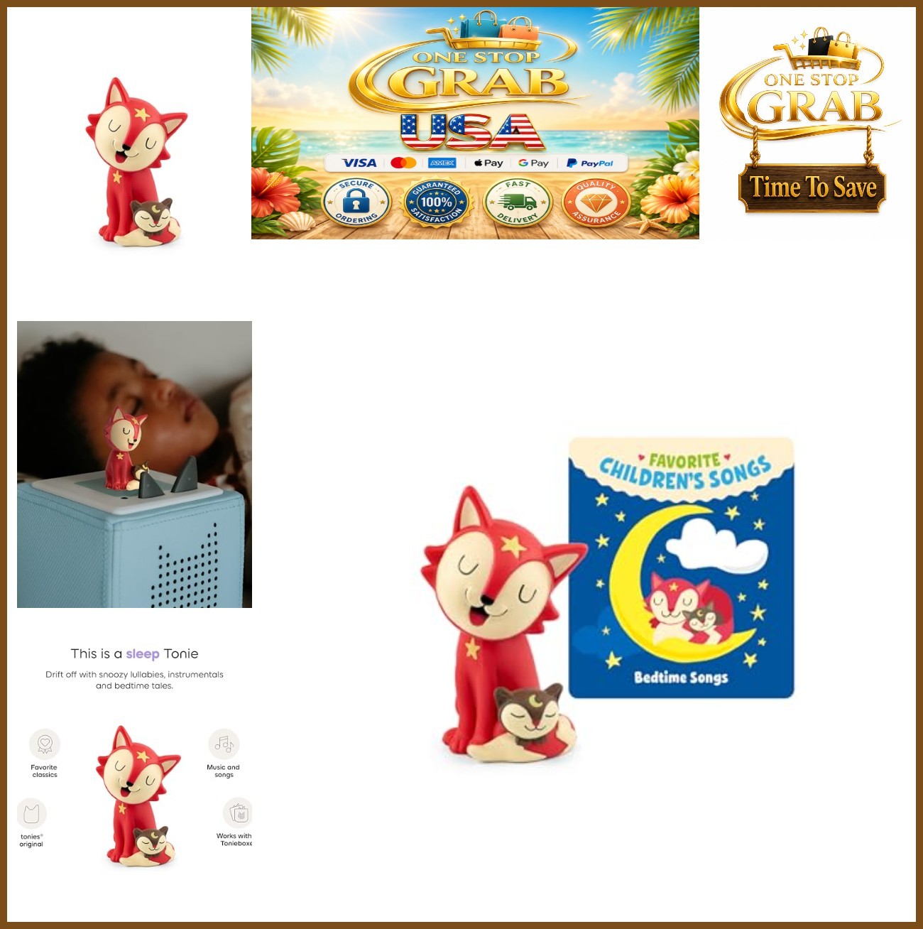 Tonies Bedtime Songs Audio Play Character 27 Songs 44 Minutes Toniebox Kids