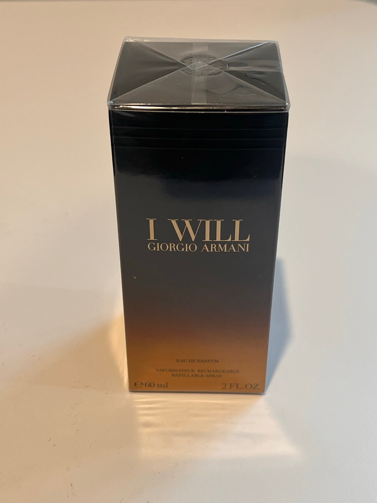 Giorgio Armani I Will Eau de Parfum 59ml 2.0 oz Men\'s Spray NEW SEALED