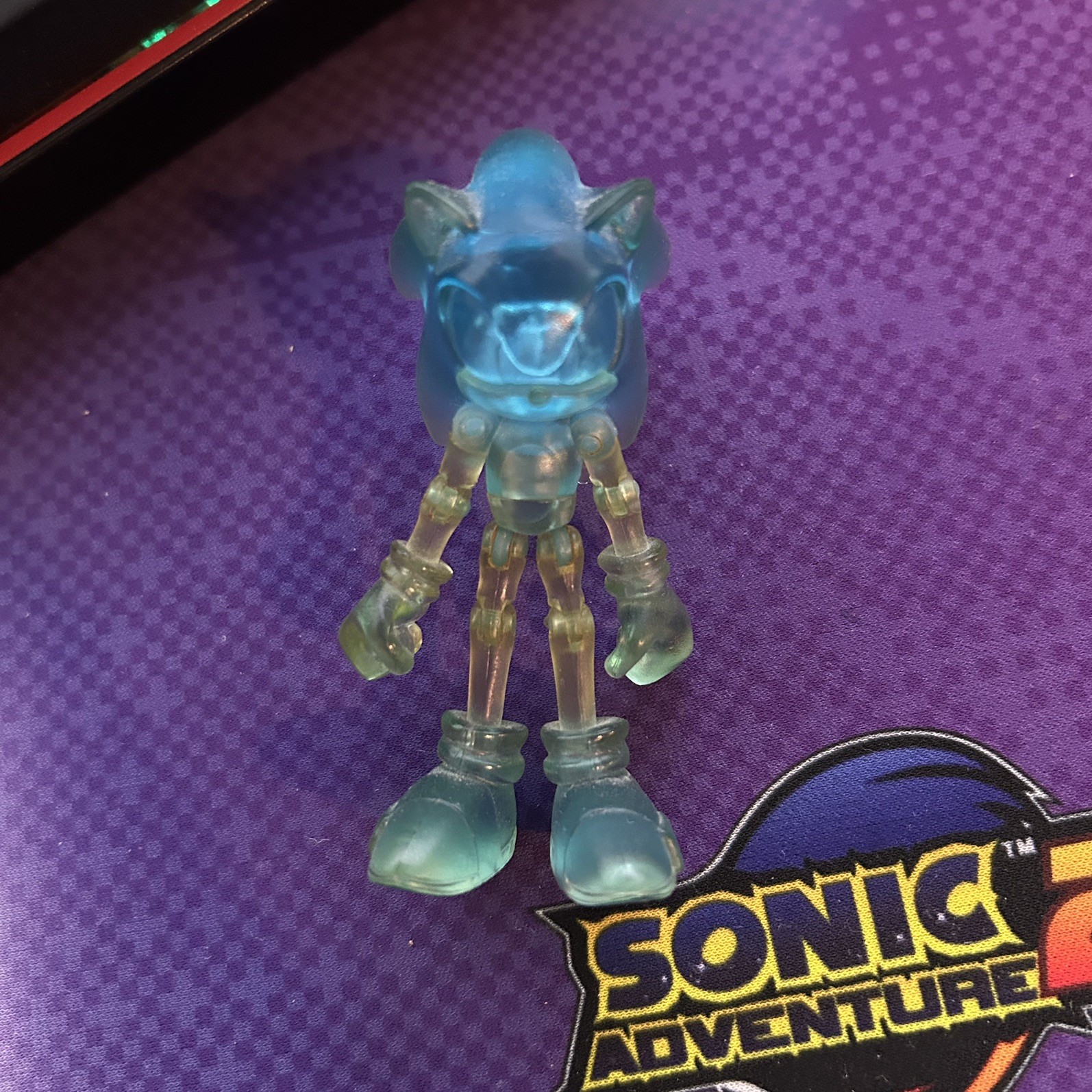 Jazwares Sonic Clear Blue Translucent Sonic The Hedgehog 3\ Jazwares Sonic Clear Blue Translucent Sonic The Hedgehog 3\