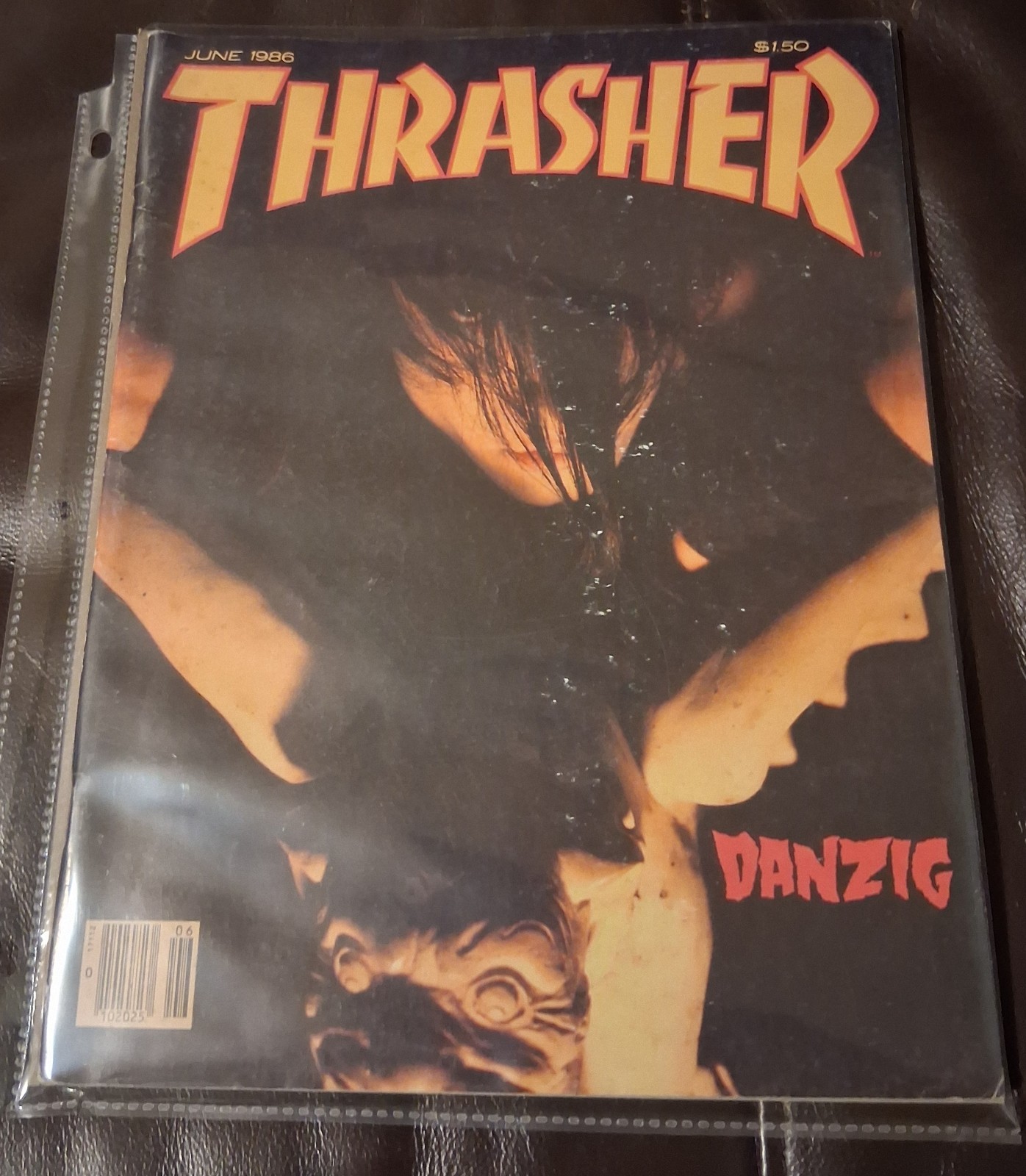 THRASHER Magazine #6 Vol 6 June 1986 Glenn Danzig Misfits Skateboarding 