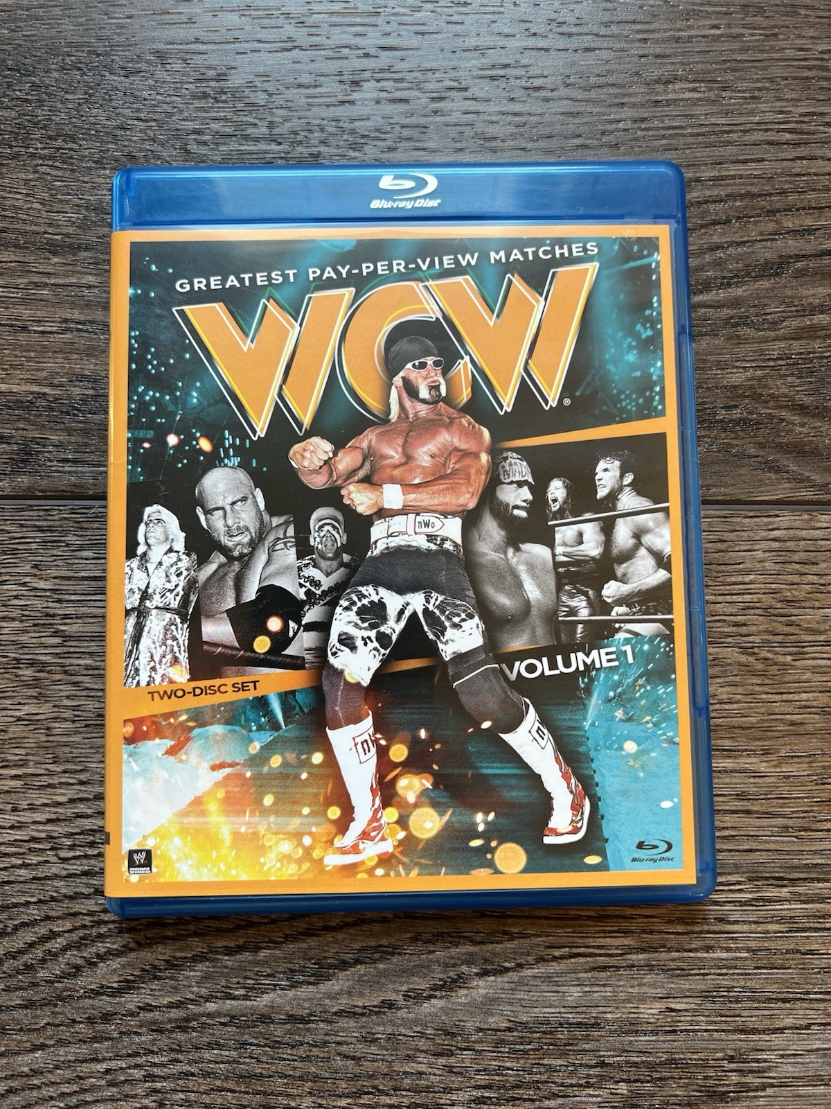 WWE: WCW Greatest Pay-Per-View Matches, Vol. 1 Blu-ray 2014 2-Disc Set RARE OOP WWE: WCW Greatest Pay-Per-View Matches, Vol. 1 Blu-ray 2014 2-Disc Set RARE OOP