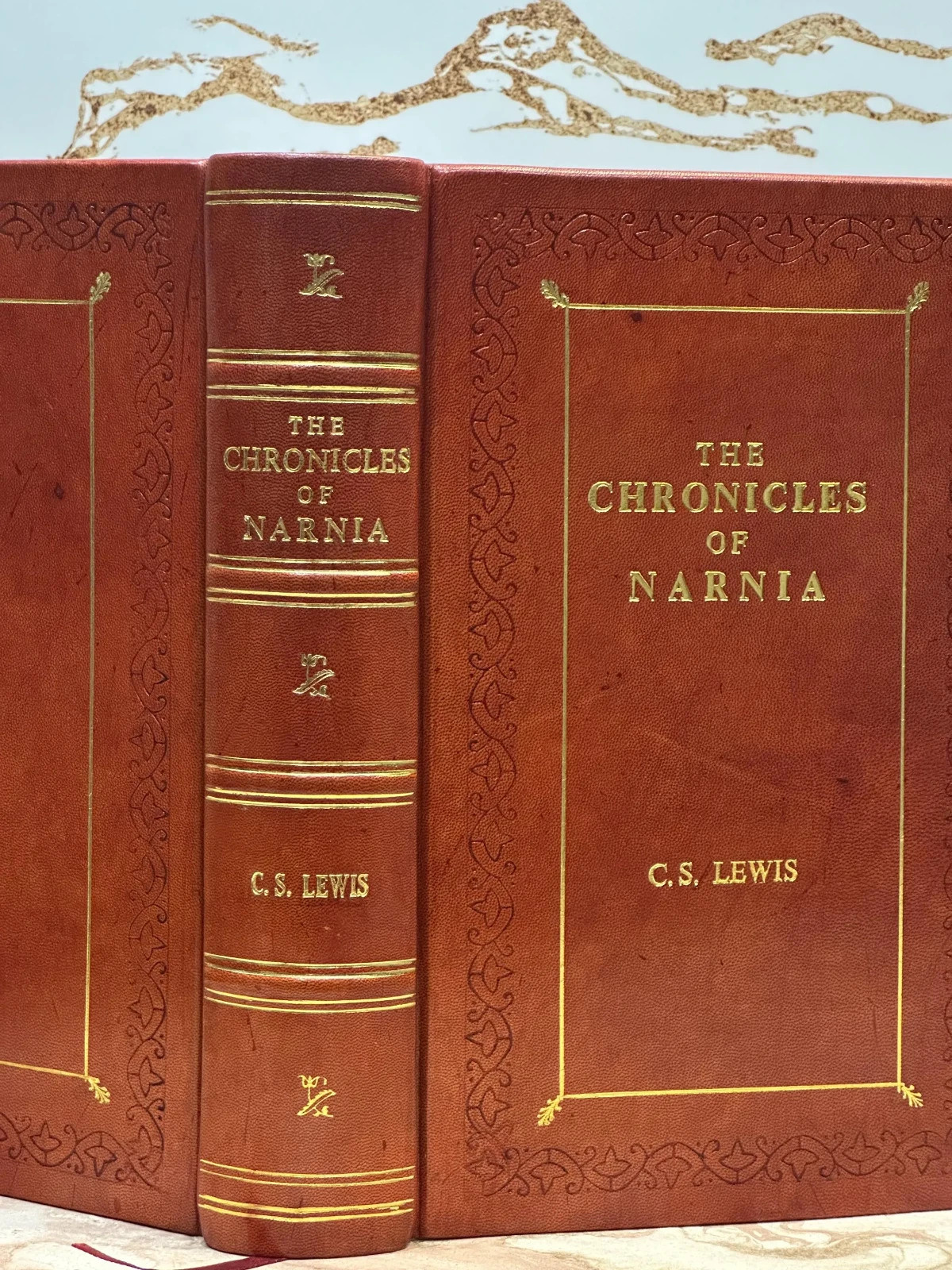 The Chronicles of Narnia by C.S. Lewis Leather Bound Edition
