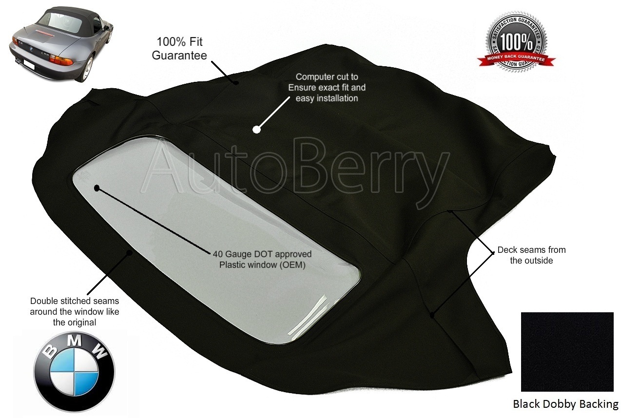 BMW Z3 Convertible Top Replacement  Twillweave Grain BV 1996-2002 (E37)