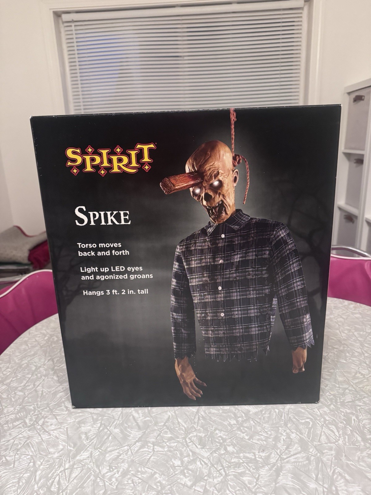 Spirit Halloween 2022 Spike Zombie Animatronic Prop NEW IN BOX RARE SOLD OUT Spirit Halloween 2022 Spike Zombie Animatronic Prop NEW IN BOX RARE SOLD OUT