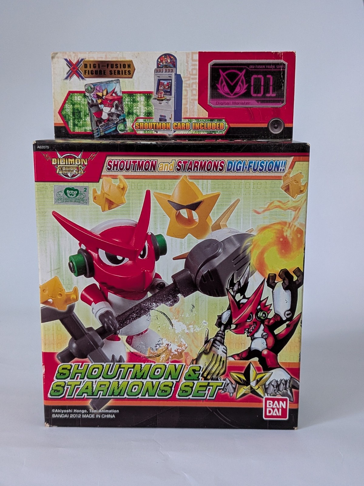 Bandai Digimon Xros War Digi-fusion Figure Series 01 Shoutmon & Starmons Set New