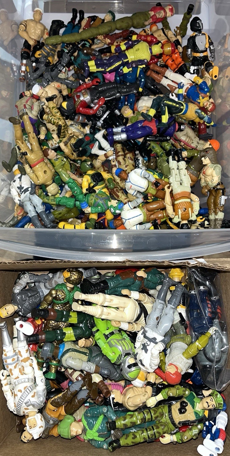 GI JOE ACTION FIGURE LOT OF 5 HASBRO VINTAGE 80s 90s GREAT DEAL RANDOM SELECTION