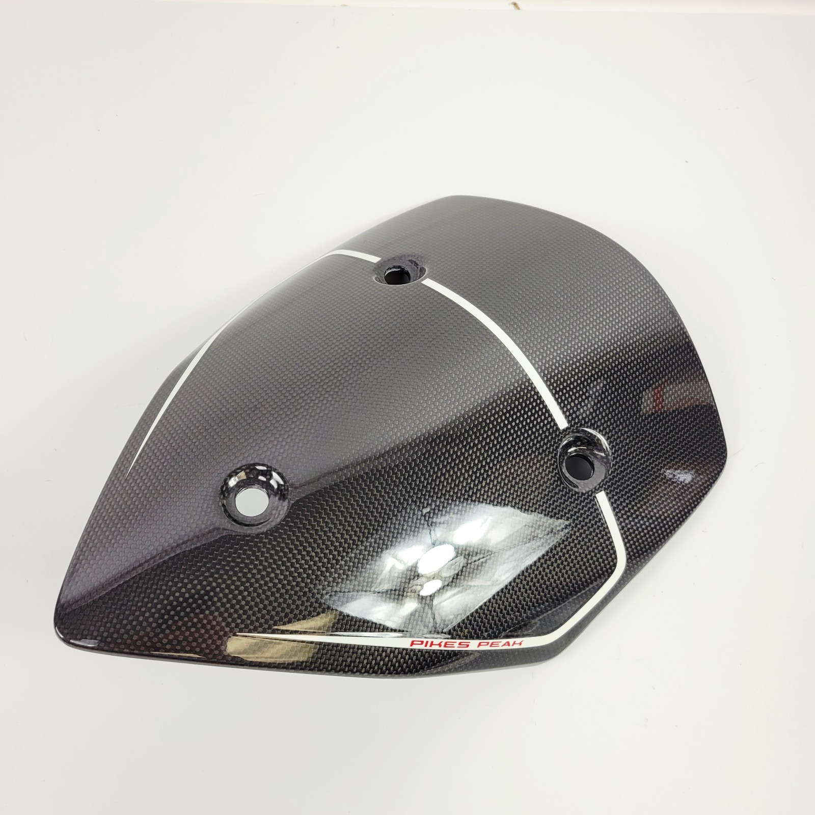 OEM Ducati Multistrada 1200 S Pikes Peak Matte Carbon Windshield 48710652AB