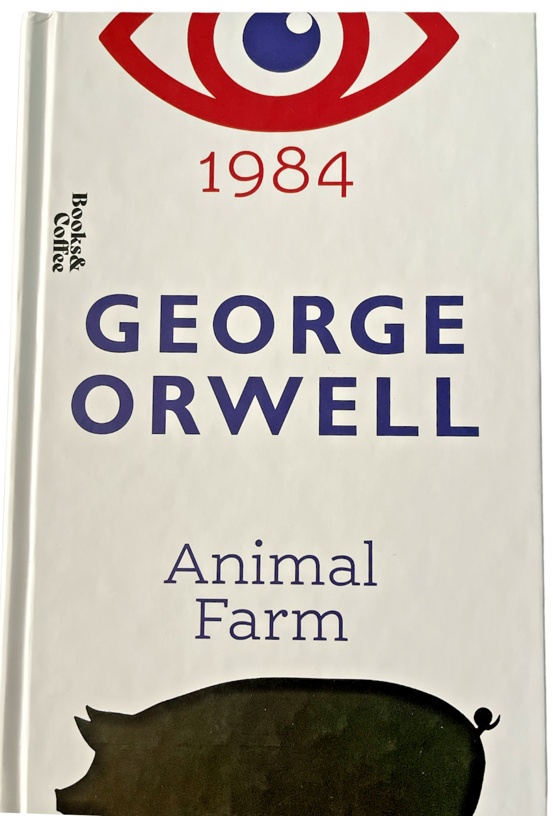 1984  &  Animal Farm   (2In1)  by George Orwell   Hardcover Book -NEW