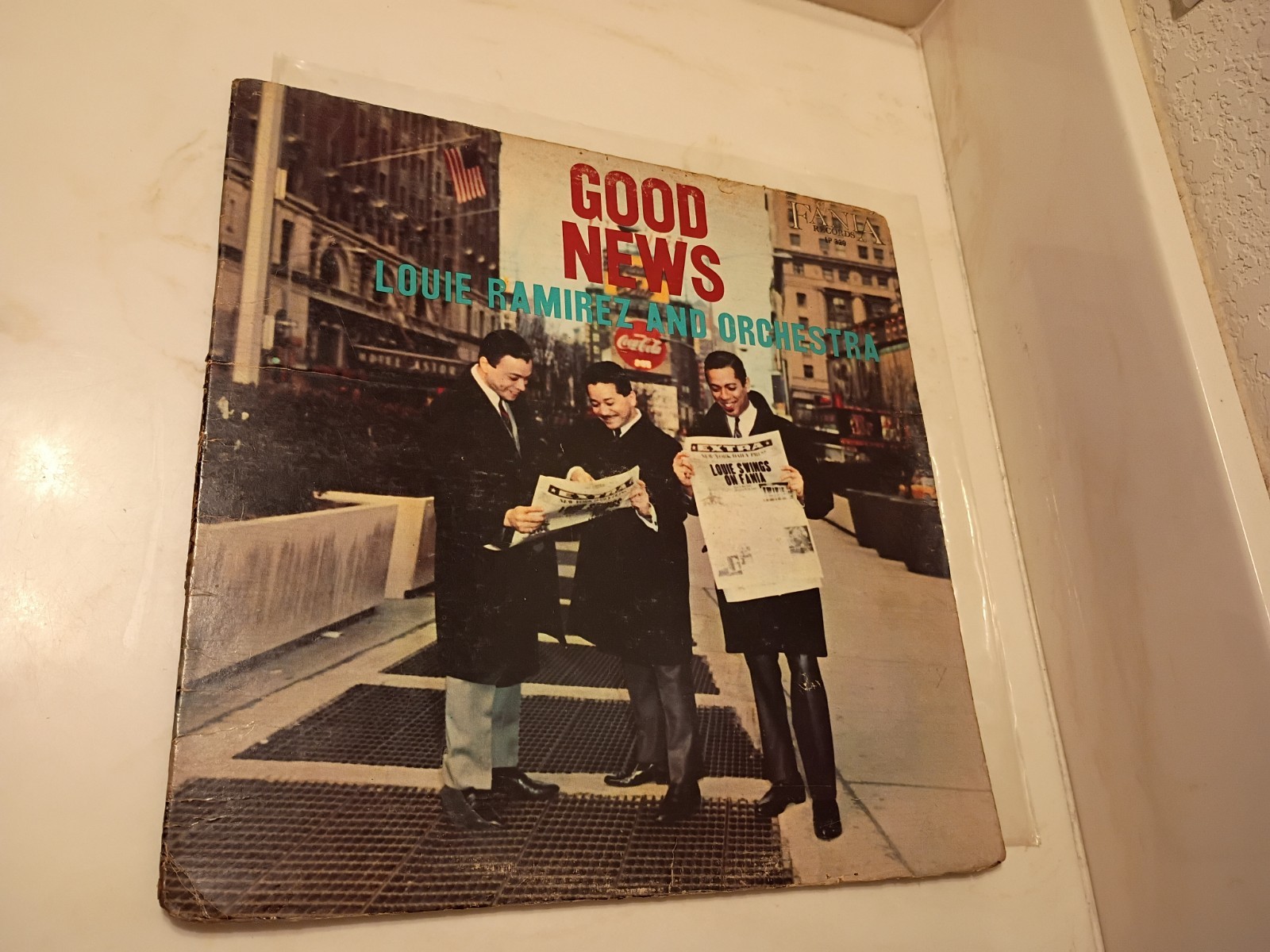 LOUIE RAMIREZ AND ORCHESTRA GOOD NEWS LP 1965 FANIA MONO GOLD LABEL US 1ST PRESS