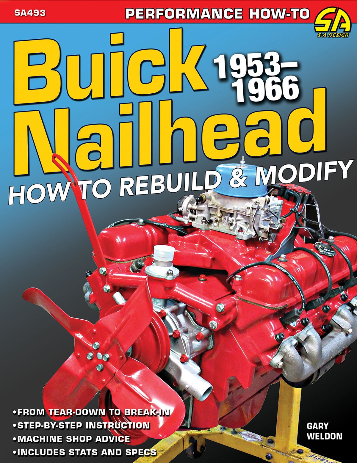 Buick Nailhead engine 1953-1966 Rebuild Modify book manual 264 322 364 401 425