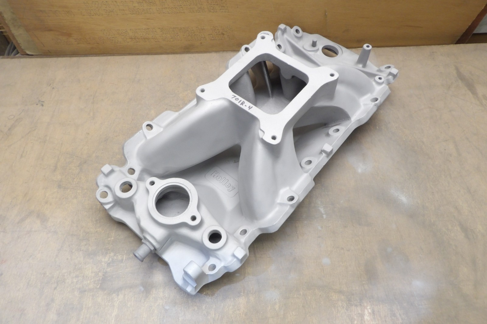 Holley Strip Dominator Oval Port Big Block Chevy 300-4 Intake Manifold 701R-4 👀