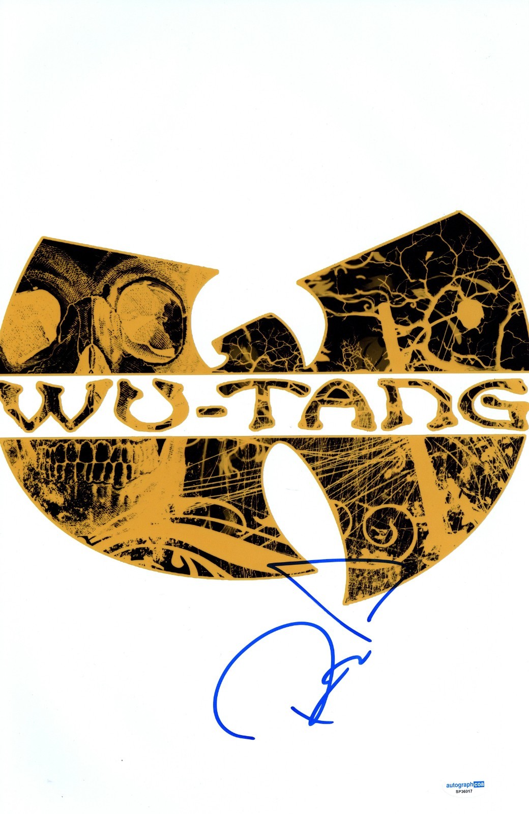 RZA Autographed Signed 11x17 Photo From The 36th Chamber Wu-Tang Clan ACOA #4