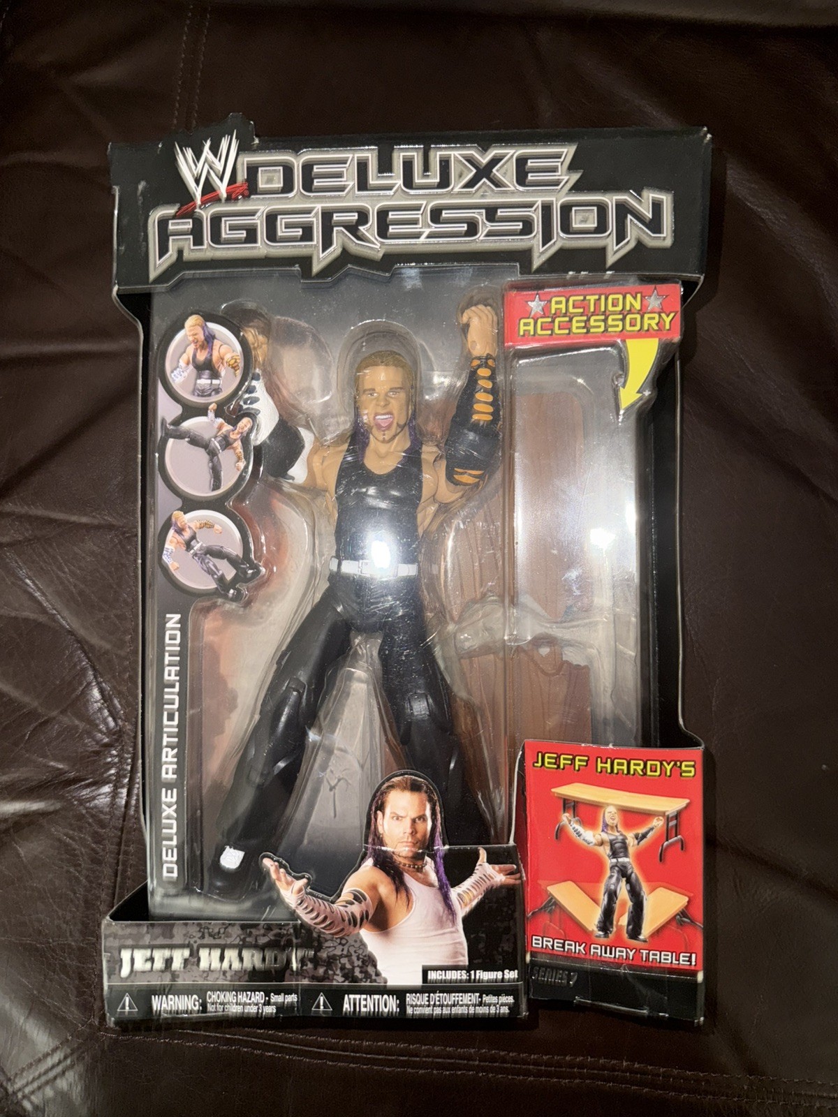 Jeff Hardy Deluxe Aggression Series 7 JAKKS Pacific WWE WWF TNA Wrestling Jeff Hardy Deluxe Aggression Series 7 JAKKS Pacific WWE WWF TNA Wrestling