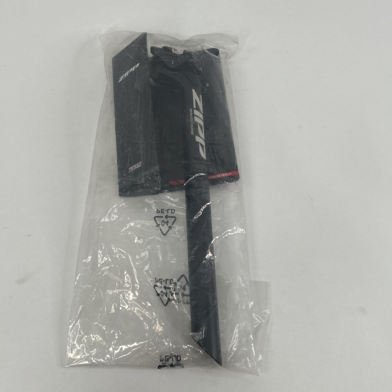 Zipp Service Course Seatpost - 27.2mm Diameter, 350mm Length, 20mm Offset, Bead Zipp Service Course Seatpost - 27.2mm Diameter, 350mm Length, 20mm Offset, Bead