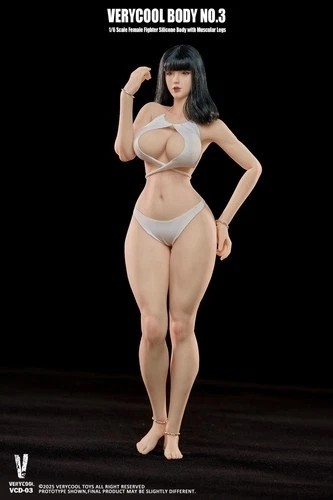 US VERYCOOL VCD-03B 1/6 Big Bust Female Action Figure Seamless Body For 12''Doll