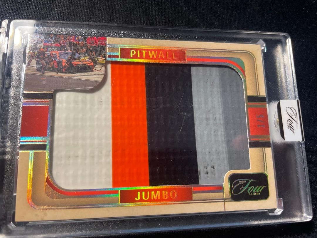2026 Turn Four MARTIN TRUEX Jr. Jumbo Pitwall Banner Card 1/5 4 COLOR 2026 Turn Four MARTIN TRUEX Jr. Jumbo Pitwall Banner Card 1/5 4 COLOR