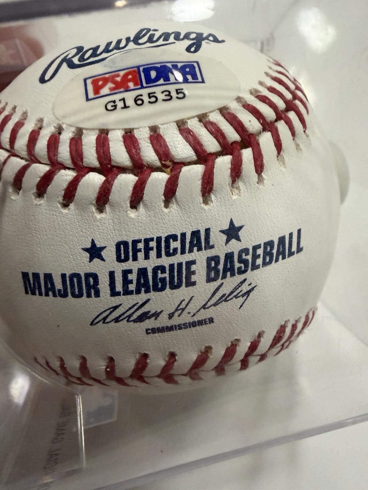 Chicago Cubs Ernie Banks Mr. Cub Official MLB Baseball Signed Ball PSA/DNA Chicago Cubs Ernie Banks Mr. Cub Official MLB Baseball Signed Ball PSA/DNA
