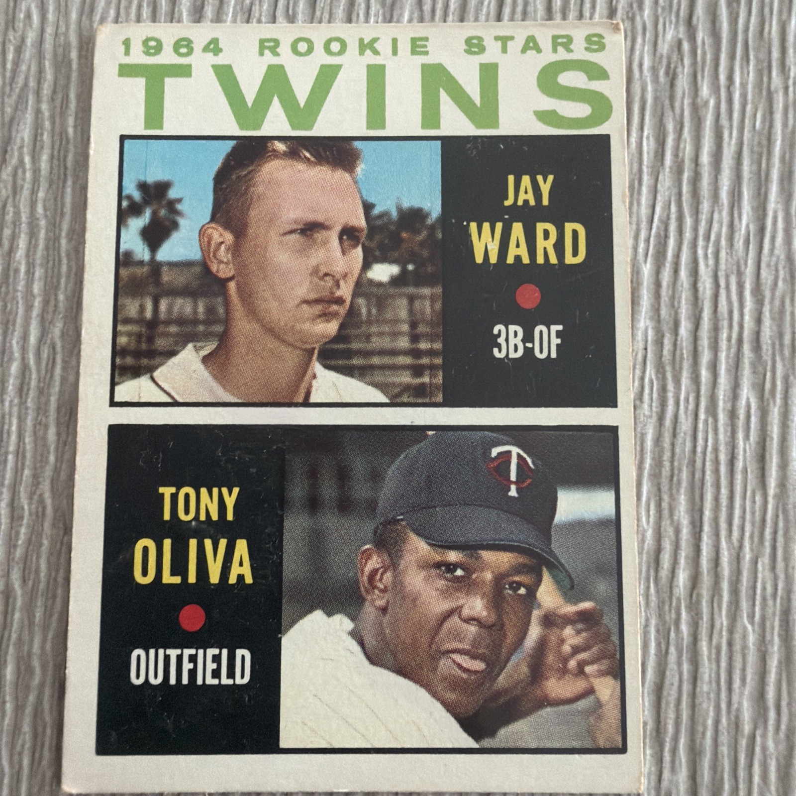 1964 Topps - 1964 Rookie Stars Tony Oliva, Jay Ward #116 (RC)