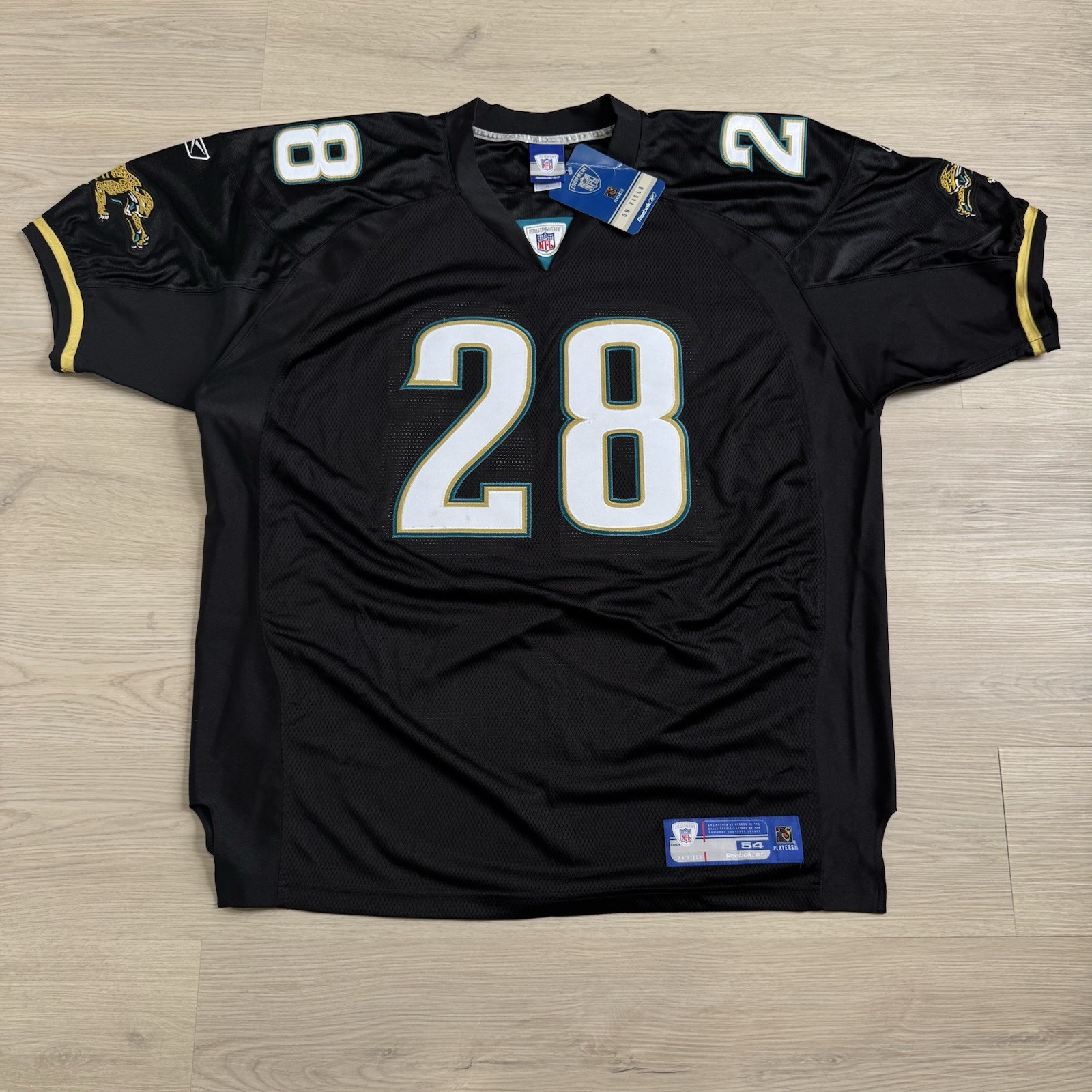 Authentic Vintage New With Tags Fred Taylor Jacksonville Jaguars Jersey 54 Authentic Vintage New With Tags Fred Taylor Jacksonville Jaguars Jersey 54
