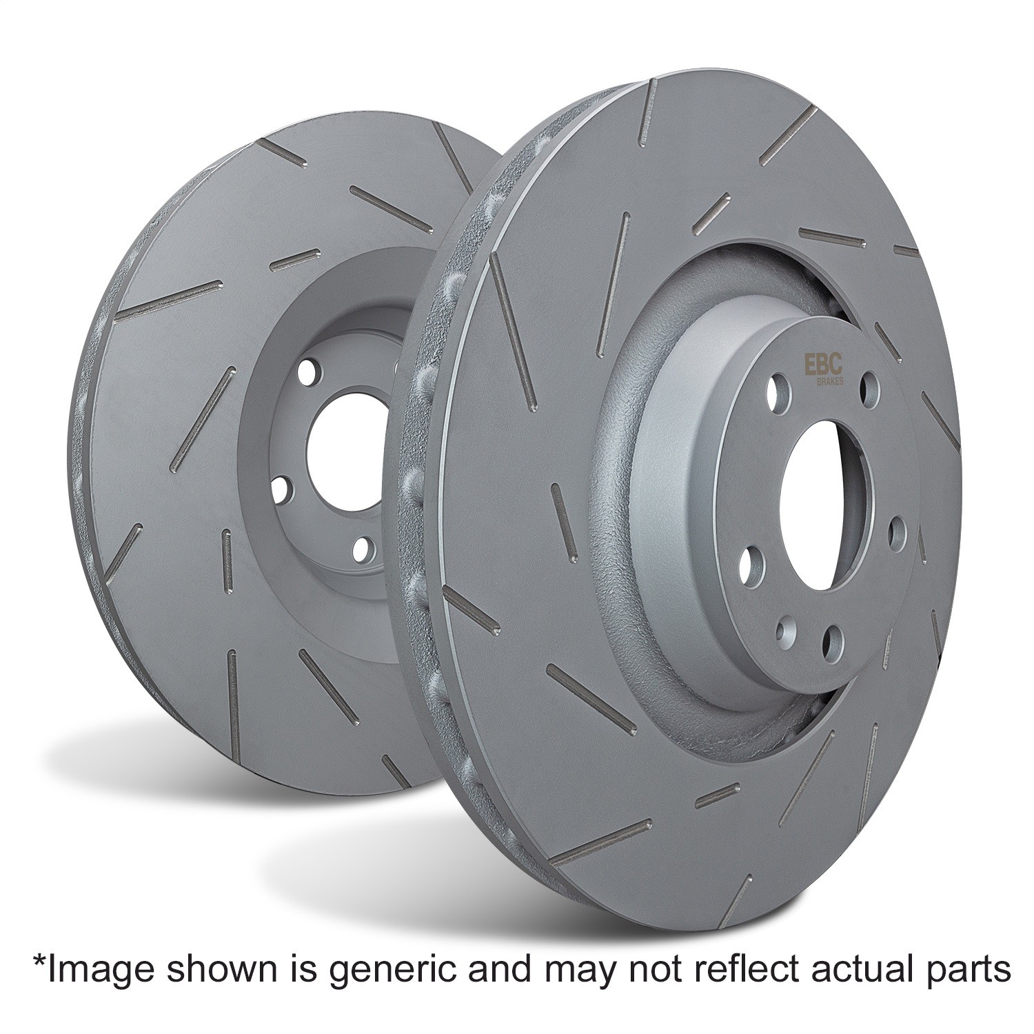 EBC Brakes USR7206 USR Series Sport Slotted Rotor Set Fits Diamante Stealth