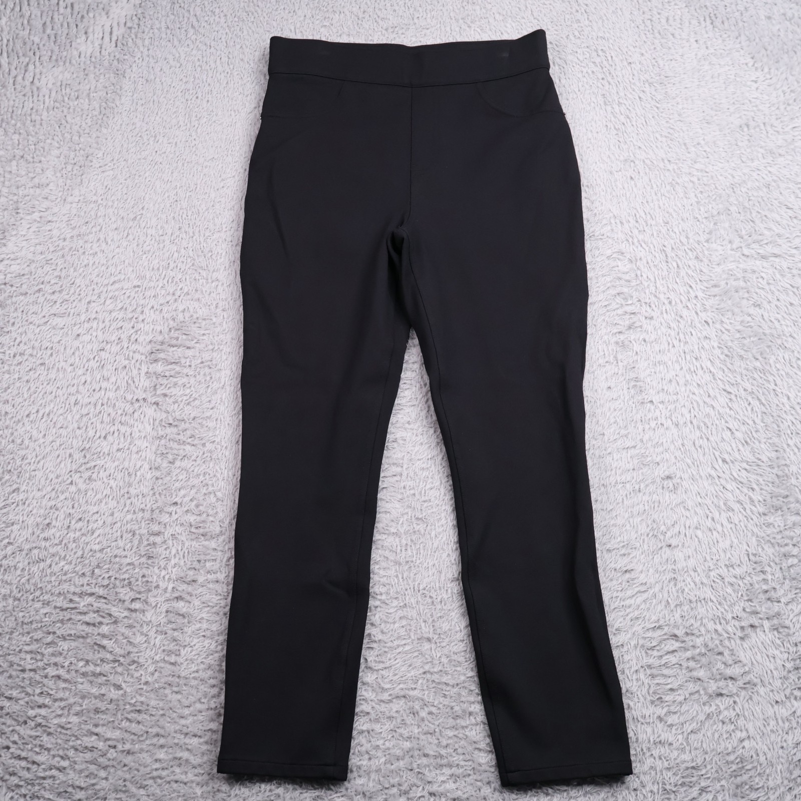 Spanx The Perfect Pant Size M Pull On Ankle Black Ponte Stretch 20202R Spanx The Perfect Pant Size M Pull On Ankle Black Ponte Stretch 20202R