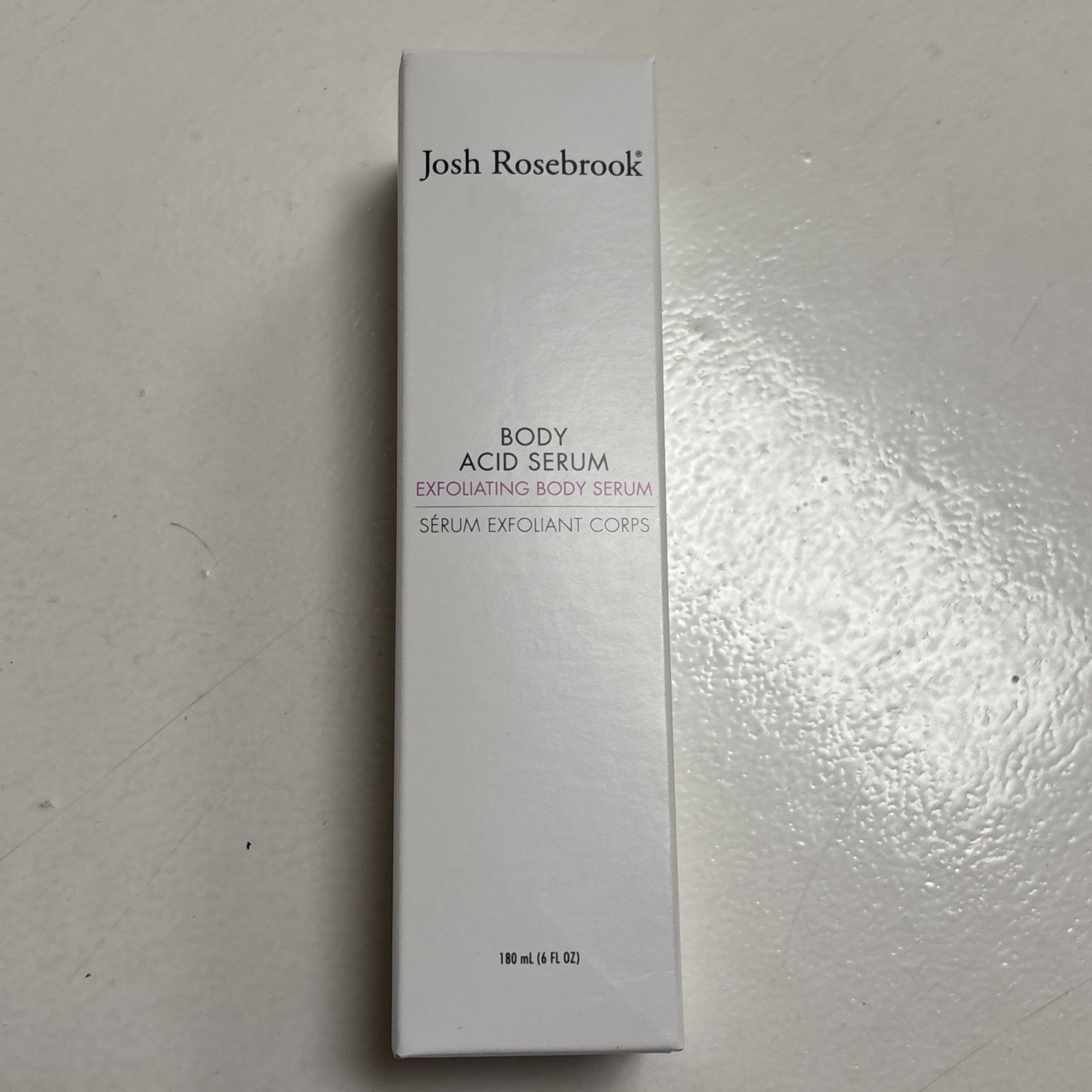 Josh Rosebrook Body Acid Serum 6 oz Full Size ~ Brand New in Box Exp 10/26