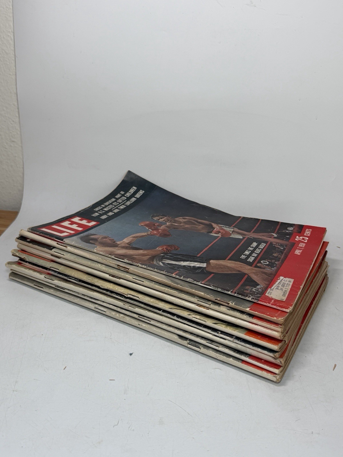1950s Life Magazine Lot of 9 Good Condition Vintage Ads Coca Cola Cigarettes