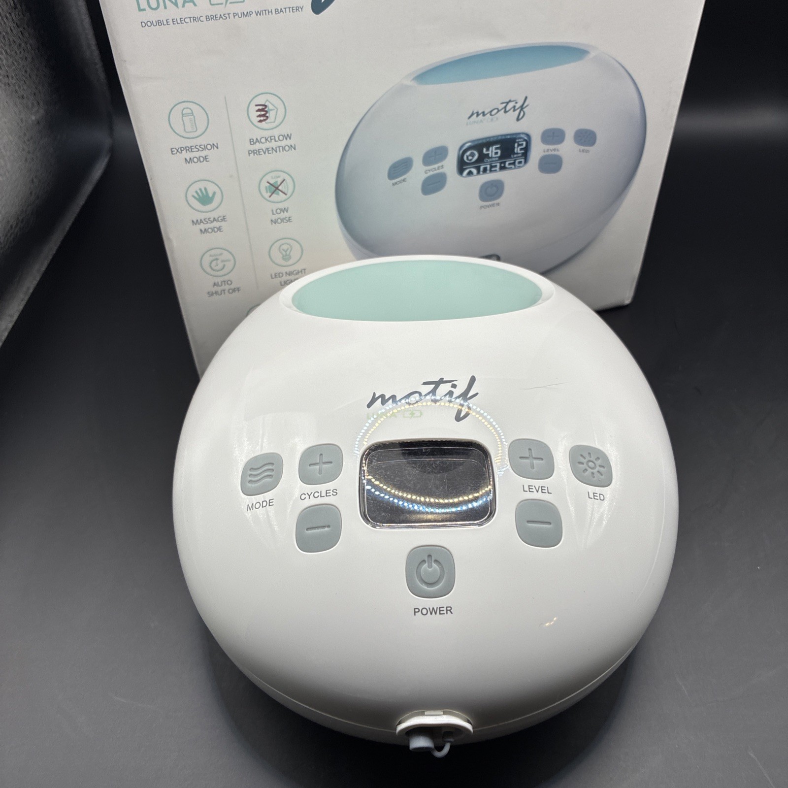 Motif Luna Double Electric Breast Pump With Accessories - Brand New